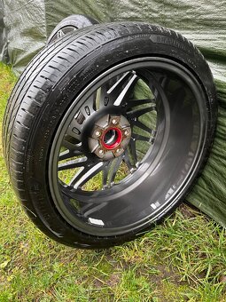 Elektróny sada Vw 5x112 R18 nové pneu Barum 225/40 R18 XL - 6