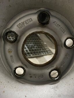 5x112 215/65 R16 et33 plechové disky - 6