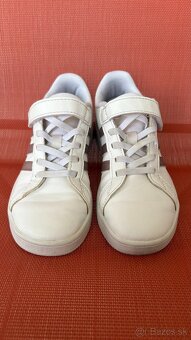Detské botasky Adidas biele - 6