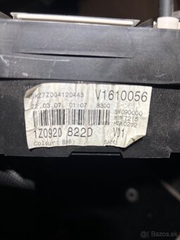 Budíky Octavia 2 pred fl a po fl - 6