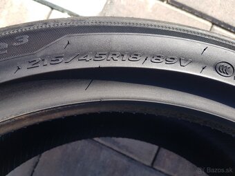 215/45 r18 letné pneumatiky 2ks Hankook DOT2021 - 6