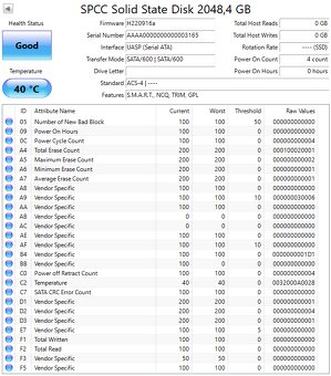 2,5" SSD Crucial / Silicon Power / FikWot 2TB - 6
