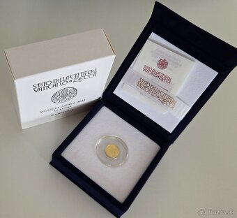 zlaté mince Vatikán v originálnych obaloch - 6