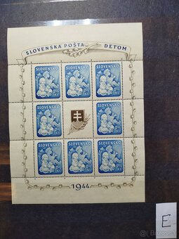 Slovenský štát - Hárček Deťom 1944 - všetky typy - 6