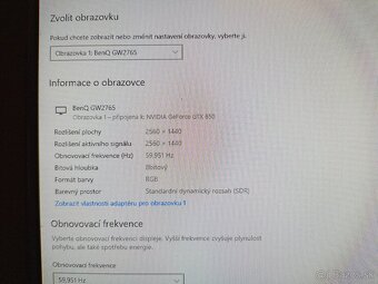 Benq 27" 2560x1440 hdmi dp vga dvi - 6