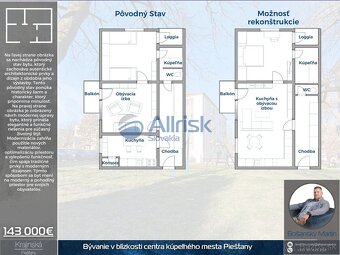 Bývanie v blízkosti centra kúpeľného mesta Piešťany - 6