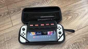 Predám Nintendo Switch OLED (biela) + hry – skvelý balík - 6