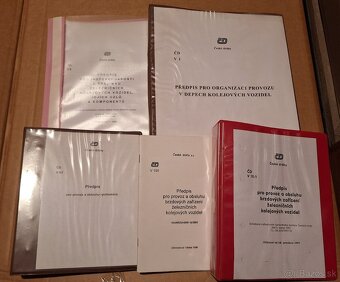 České dráhy - Železničné predpisy ČD. - 6