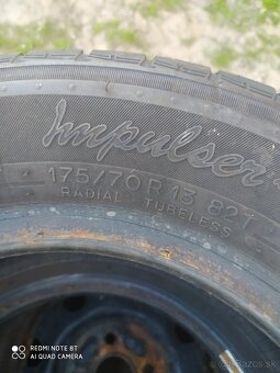 Letné pneumatiky 175/70 R13 - 6
