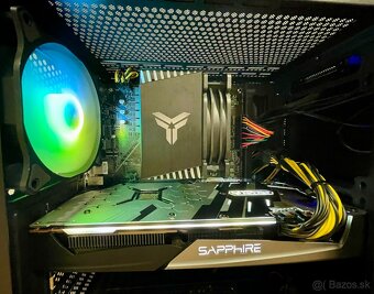 Herný PC- R5 3600,RX 5700XT 8G,32GB RAM,480GB SSD,2x500GB - 6