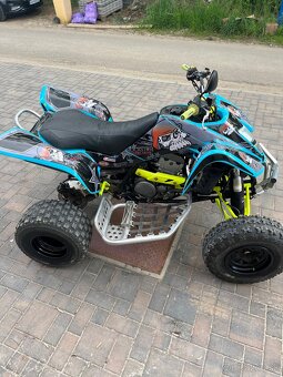 Kawasaki Kfx 400 biele ŠPZ - 6