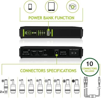 Záložný zdroj Tecnoware Mini UPS ERA PLUS - 6