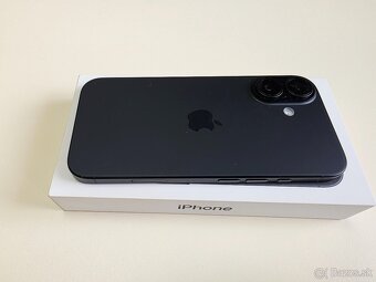 APPLE IPHONE 16 128GB BLACK TOP STAV,ZDRAVIE BATERKY 100% - 6