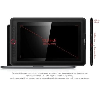 Grafický tablet XPPen Artist 13.3 Pro - 6