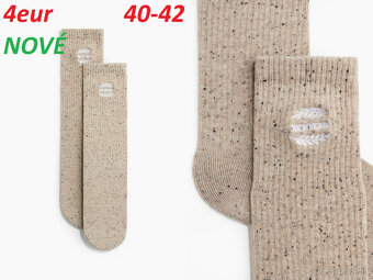 Ponožky New York, Z rebrovaného úpletu, Členkové - 6