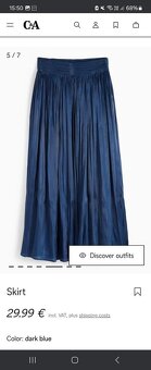 Spoločenské šaty veľ.36 a sukňa veľ.36 - 6