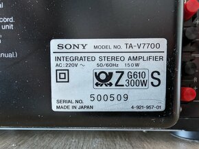 Zosilnovac Sony TA -V7700 - 6