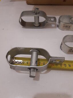 Napinák zn veľký 12cm na pletivo - 6