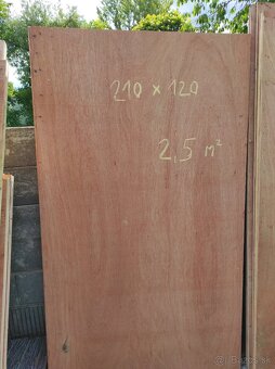 Preglejka hr.8mm veľkosť 2.1mx1.22m - 6