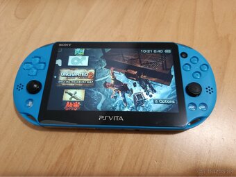 Predám PS VITA 2000 Aqua blue + 128 GB SD2VITA + 60 hier - 6