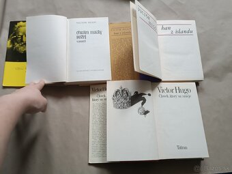 5x Victor Hugo: Cosette,93, Človek ktorý sa smeje a ine - 6