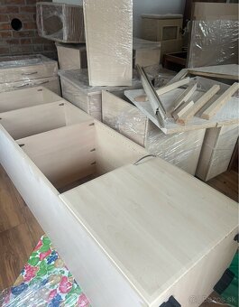 Kuchynska linka skoro nova-2 zostavy + drez a bateria - 6