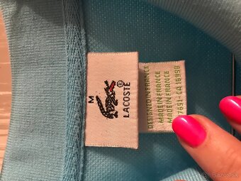 NOVÉ LACOSTE belasé damske polotricko S - 6