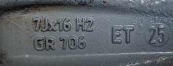 Sada zliatinových diskov ALUTEC, 7Jx16 ET25, 4x108, 65.1mm - 6