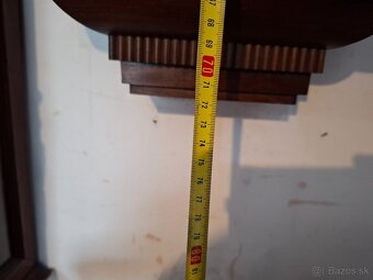 Predám funkčné nástenné hodiny JUNGHANS odbíjajú pol a celú - 6