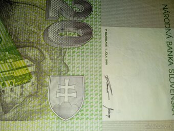 BANKOVKY 20 SVK 1993-2008, RŮZNÉ EMISE - 6