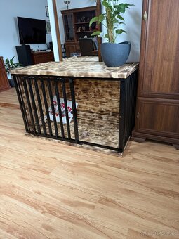 Dreveny box pelech pre psa - 6