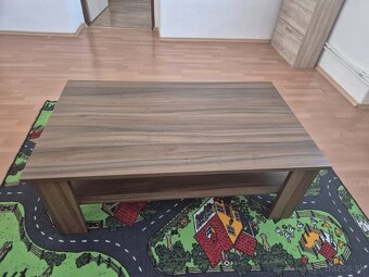 Rozkladacia sedacia suprava, kreslo, stolík - 6