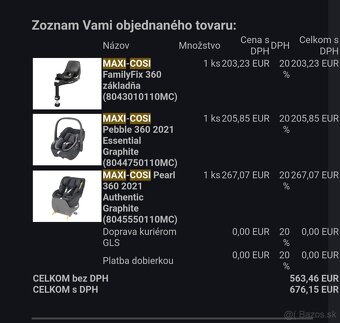 Maxi cosi peable pearl 360 - 6