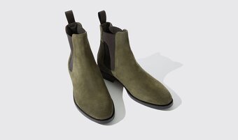 EXKLUZÍVNE KOŽENÉ ČIŽMY č.39,5 - 6