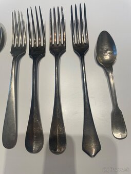 Starožitný pribor Alpacca - 6