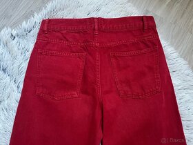 NOVÉ dámske červené džínsy značky Zara - 6