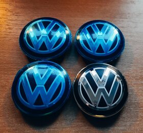 VW krytky stredovej diery Volkswagen, pukličky diskov VW - 6