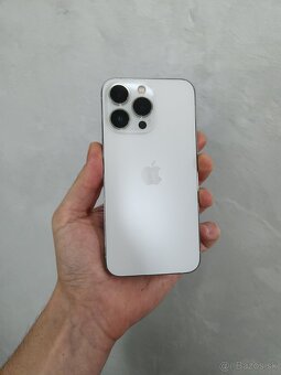 Apple iPhone 13 Pro Silver 256GB TOP Stav - 6