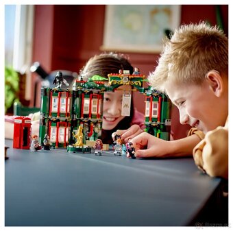Harry Potter stavebnice 1 + figúrky - typ lego - nové - 6