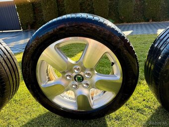 Komplet letnú sadu na Škoda,Vw,Seat,Audi-5x112 225/50 R17... - 6