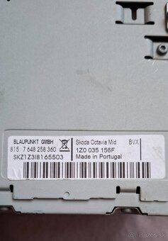 Škoda Octavia 2, Yeti 2din autorádio - 6