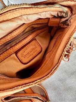 Nová kožená vintage kabelka - 6