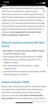 MSI Optix G24C 144hz - 6