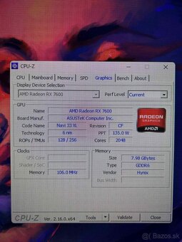 Herný PC | Ryzen 7 5800X & RX 7600 - 6