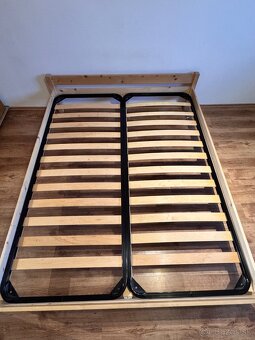 Darujem drevenu manzelsku postel 160x200, BA- Dubravka - 6