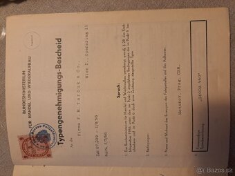 Papiere na ŠKODA 440 Spartak - 6