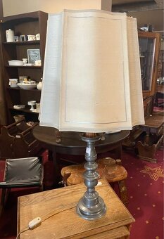 Vintage nocna lampa, vyska 85 cm, funkcna - 6