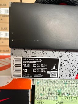 Nike Air Jordan 4 Retro Red Thunder, 45.5 - 6