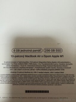 Predám MacBook air m1 - 6