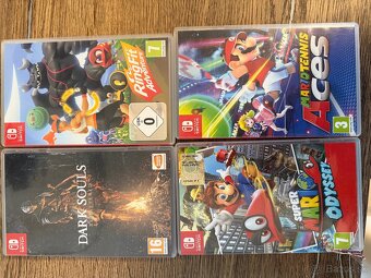 Nintendo Switch + Ring Fit Adventure + 4 hry - komplet - 6